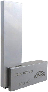 Kinex 60 mm x 40 mm precision DIN 875/0 square from Canadian Distributor Northwest Passage Tools