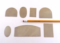 7 Piece Set of Mini Scrapers from Northwest Passage Tools