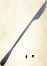 B&B Artigiana 8" Hand Cut A6320P Riffler from Northwest Passage Tools