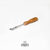 Stryi #9 sweep spoon gouge 10 mm wide from Canadian Distributor Northwest Passage Tools