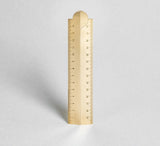 Makers Cabinet Stria Folding Brass Ruler from Canadian Distributor Northwest Passage Tools