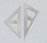 Makers Cabinet Large Stainless Steel Square Set from Northwest Passage Tools