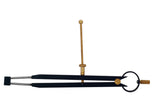 Kinex black coated 150 mm spring bow dividers from Canadian Distributor Northwest Passage Tools