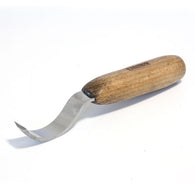 Narex shallow left handed spoon making carving knife from Canadian distributor Northwest Passage Tools