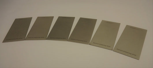 Low cost diamond sharpening sheets from Canadian Distributor Northwest Passage Tools