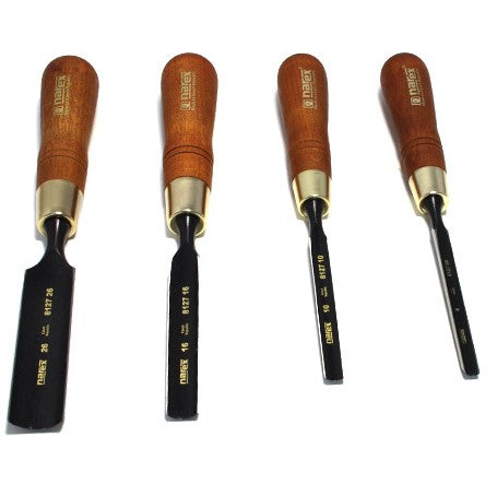 Narex 863700 set of four firmer gouges from Canadian Distributor Northwest Passage Tools