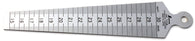 Shinwa Stainless Steel 15-30 mm Taper Gauge from Northwest Passage Tools