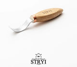 Stryi 50 mm spoon carving knife from Canadian Distributor Northwest Passage Tools